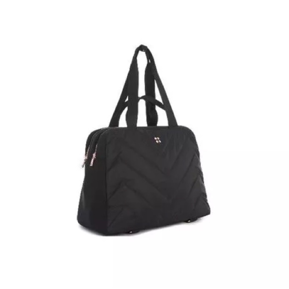 Sweaty Betty Black Quilted Travel Bag